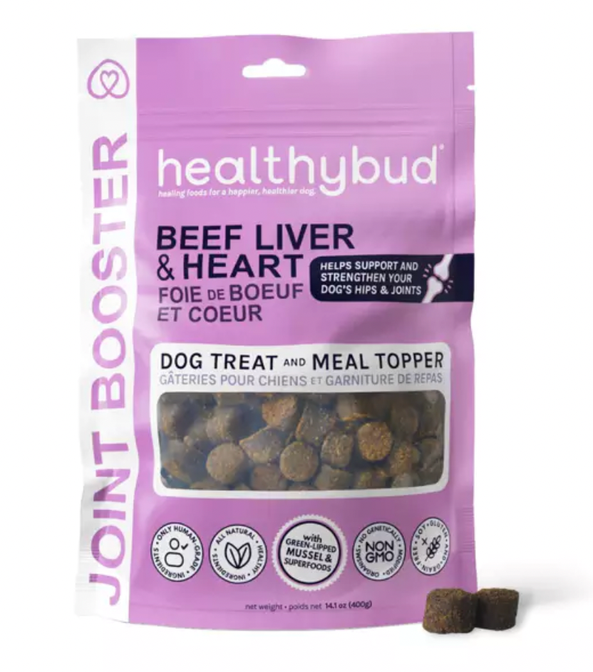 Healthybud Joint Booster Dog Treats - Beef & Liver (4.5oz/130g)