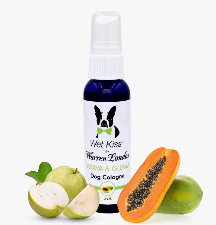 Warren London Dog Products - Wet Kiss Dog Cologne - Papaya & Guava (2oz)