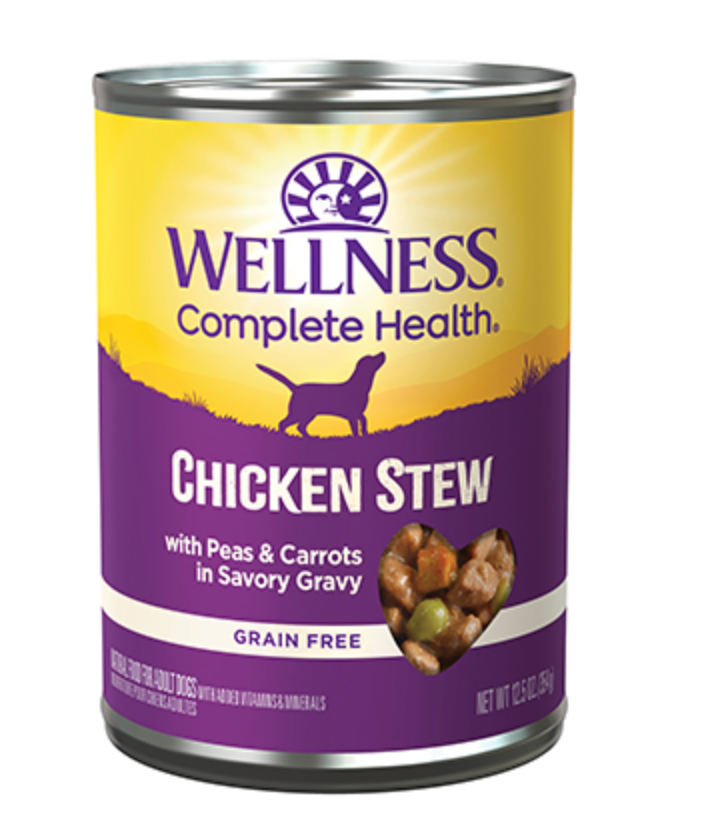 Wellness Chicken Stew with Peas & Carrots Canned Dog Food (12.5oz/354g)