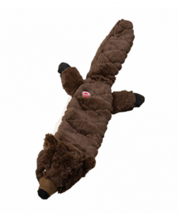SPOT Skinneeez Extreme Quilted - Beaver Dog Toy