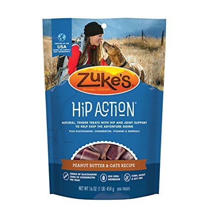 Zuke's Hip Action Peanut Butter & Oats Dog Treats