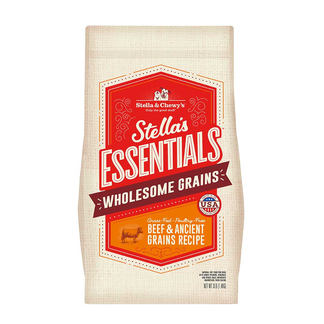 Stella & Chewy's Essentials Wholesome Grains - Beef & Ancient Grains Dog Food