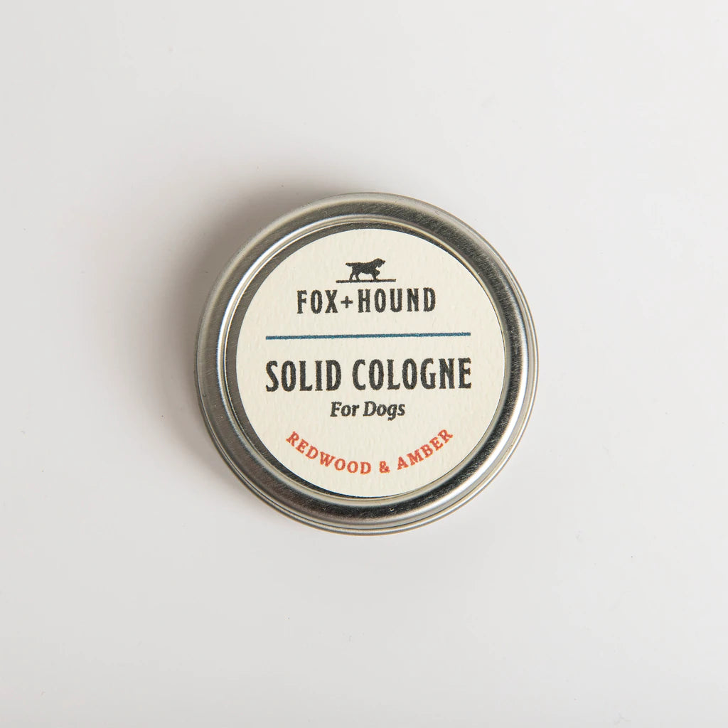 Fox + Hound Solid Cologne for Dogs - Redwood and Amber (1oz)