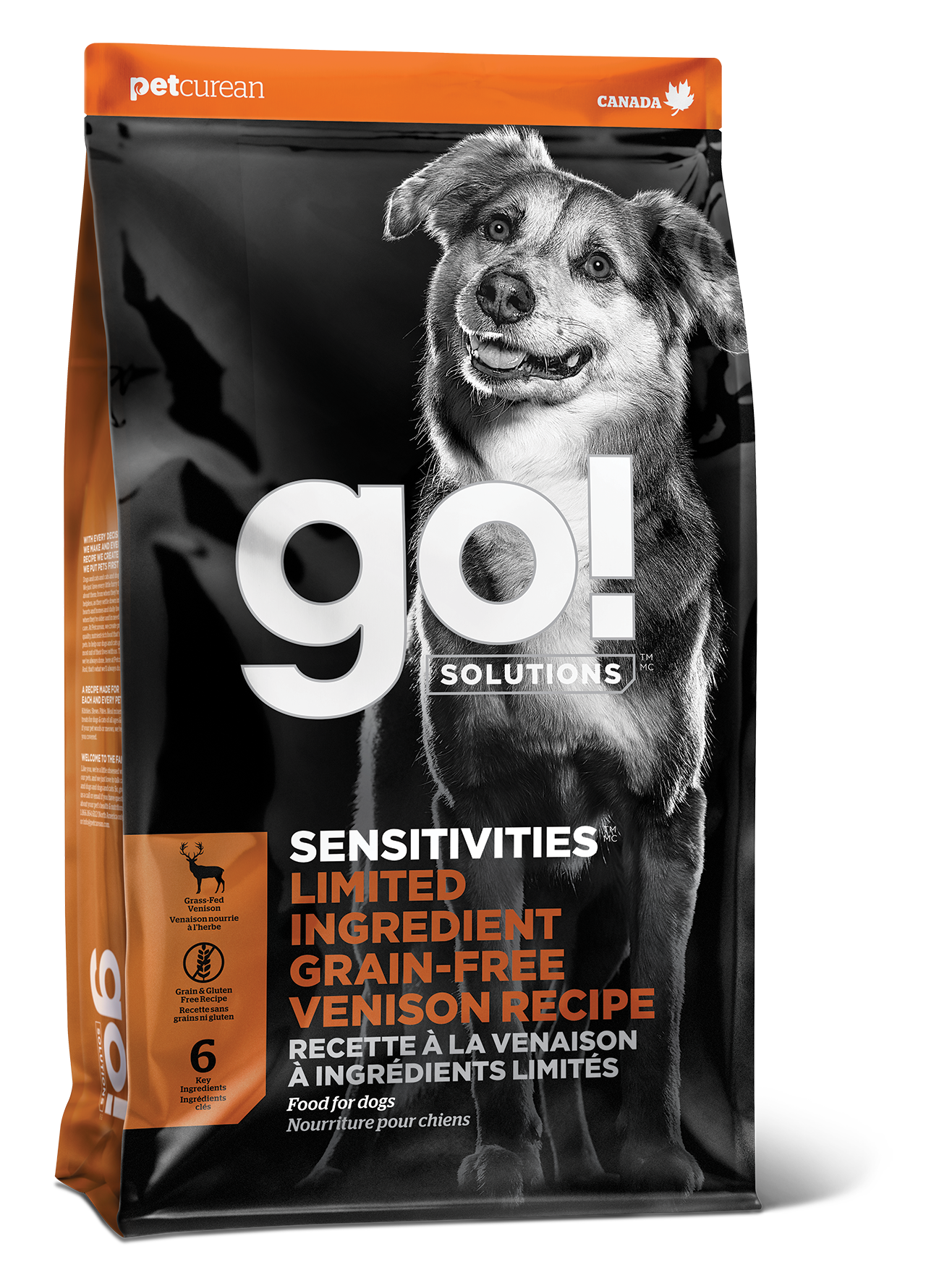 Go! Dog Sensitivities L.I.D Venison GF Dog Food