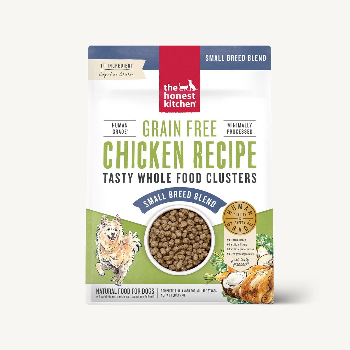 The Honest Kitchen Whole Food Clusters - Chicken GF Small Breed Adult Dog Food