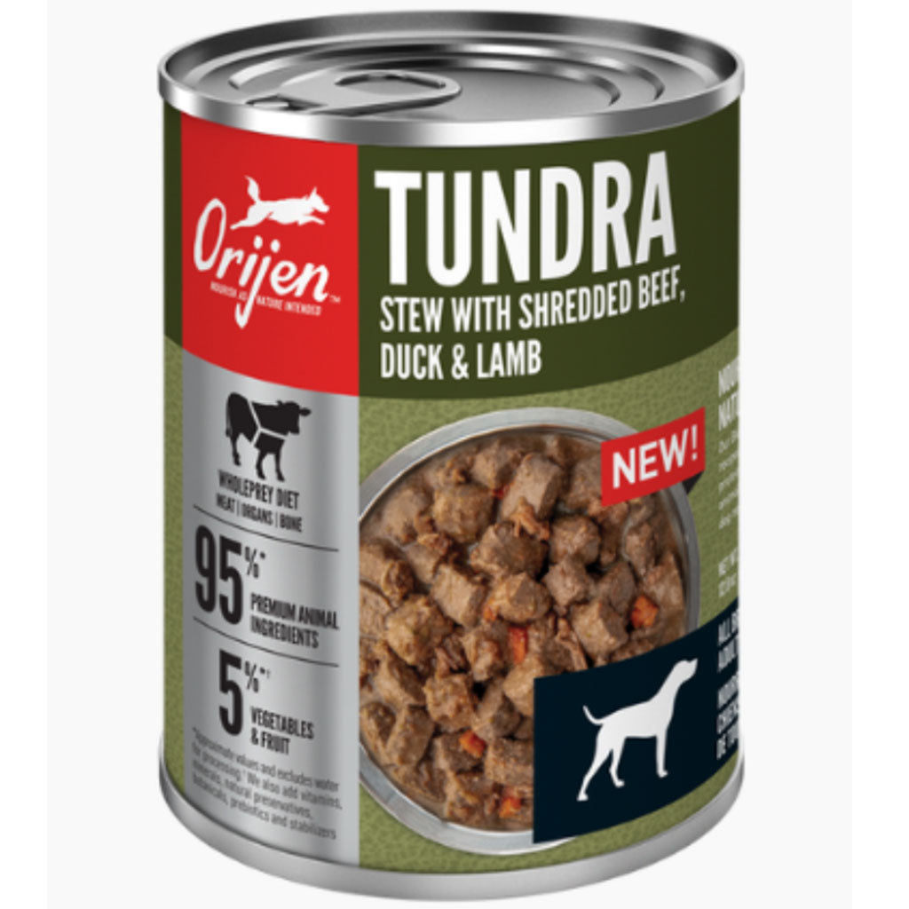 Orijen Tundra Stew with Beef, Duck & Lamb Canned Dog Food (12.8oz/363g)
