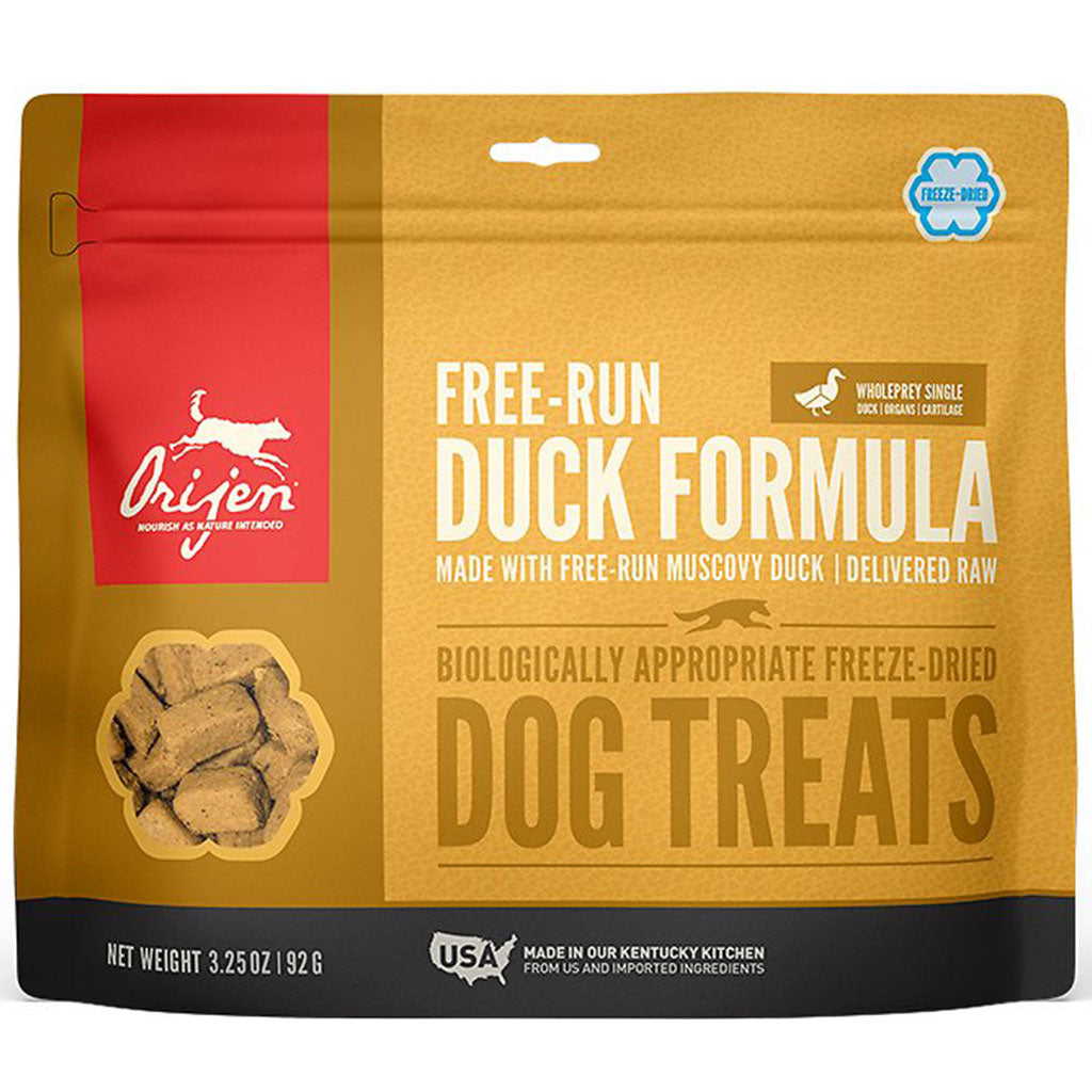 Orijen Freeze Dried Free-Run Duck Dog Treat (3.25oz/92g)