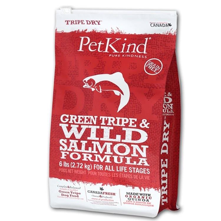 PetKind Green Tripe & Wild Salmon GF Dog Food