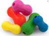 RuffDawg Rubber Peanut Dog Toy - Assorted Colours (6.5&quot;)