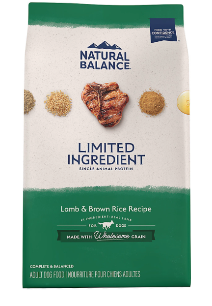 Natural Balance L.I.D. Lamb and Brown Rice Dog Food