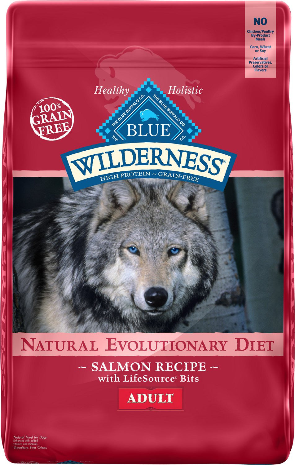 Blue Buffalo Wilderness Salmon GF Adult Dog Food