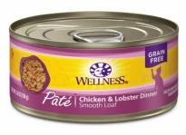 Wellness Chicken & Lobster Pâté Grain-Free Canned Cat Food