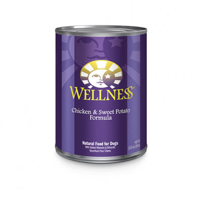 Wellness Complete Health Chicken & Sweet Potato Canned Dog Food (12.5oz/354g)