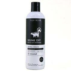 Kin + Kind Organics Skunk Off Dog & Cat Shampoo (12oz/354mL)