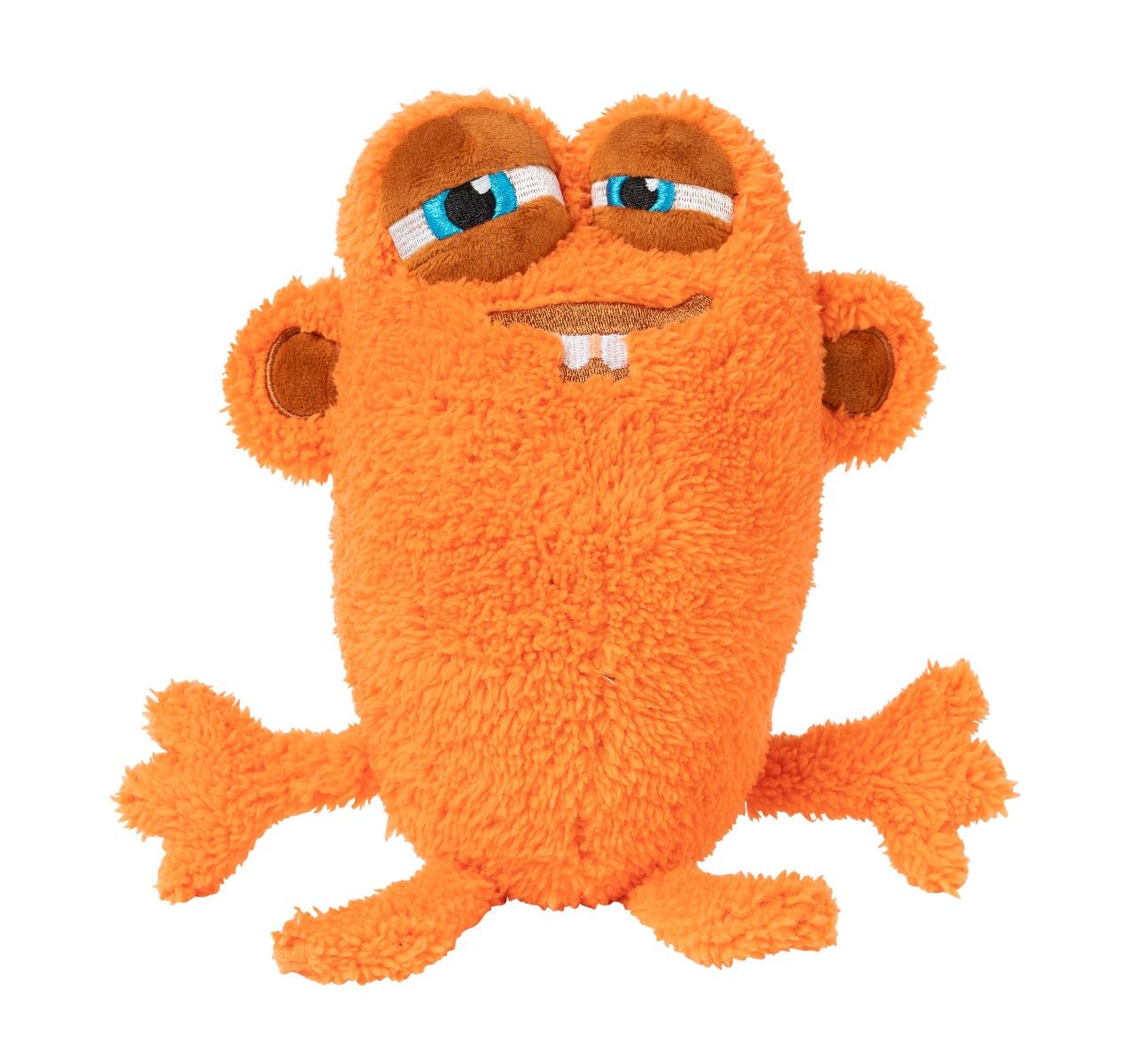 FuzzYard Yardsters Oobert Plush Dog Toy - Orange