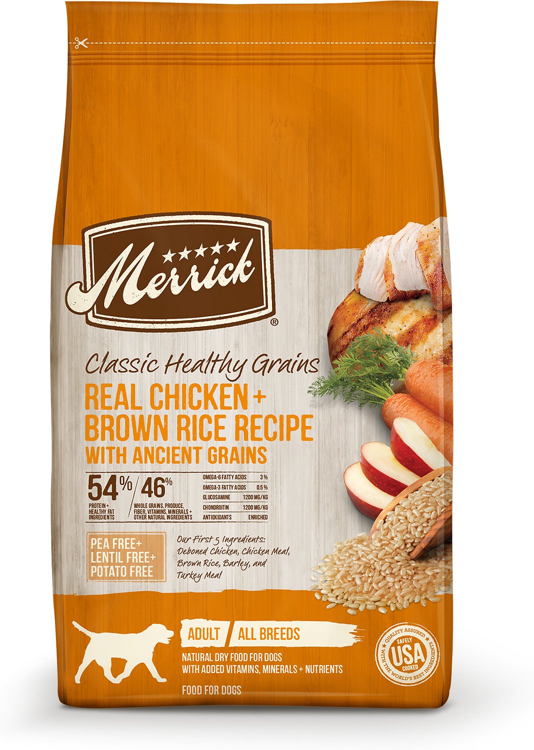 Merrick Classic Chicken & Brown Rice with Ancient Grains Dog Food