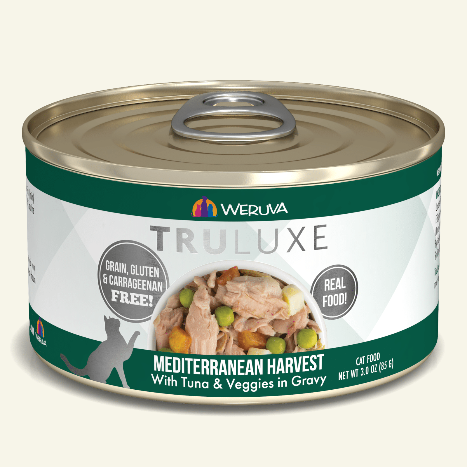Weruva Truluxe Mediterranean Harvest - Tuna & Veggies GF Canned Cat Food