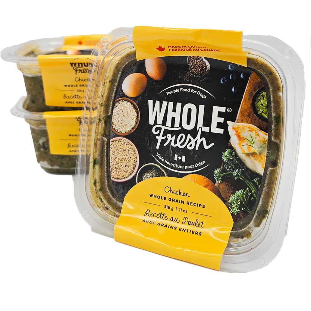 Whole Fresh (Formerly Wooftown HomeCooked Fresh) Dog Food - Chicken with Whole Grains