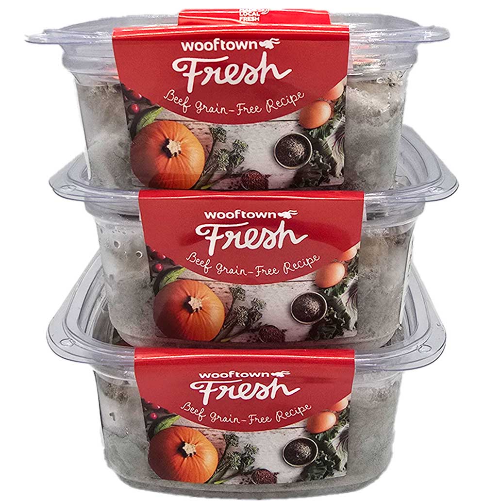 Wooftown HomeCooked Fresh GF Dog Food - Beef