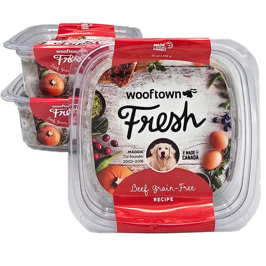 Wooftown HomeCooked Fresh GF Dog Food - Beef
