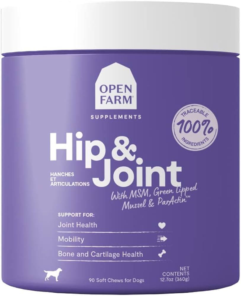 Open Farm Supplements - Hip & Joint Chews for Dogs (90 ct)