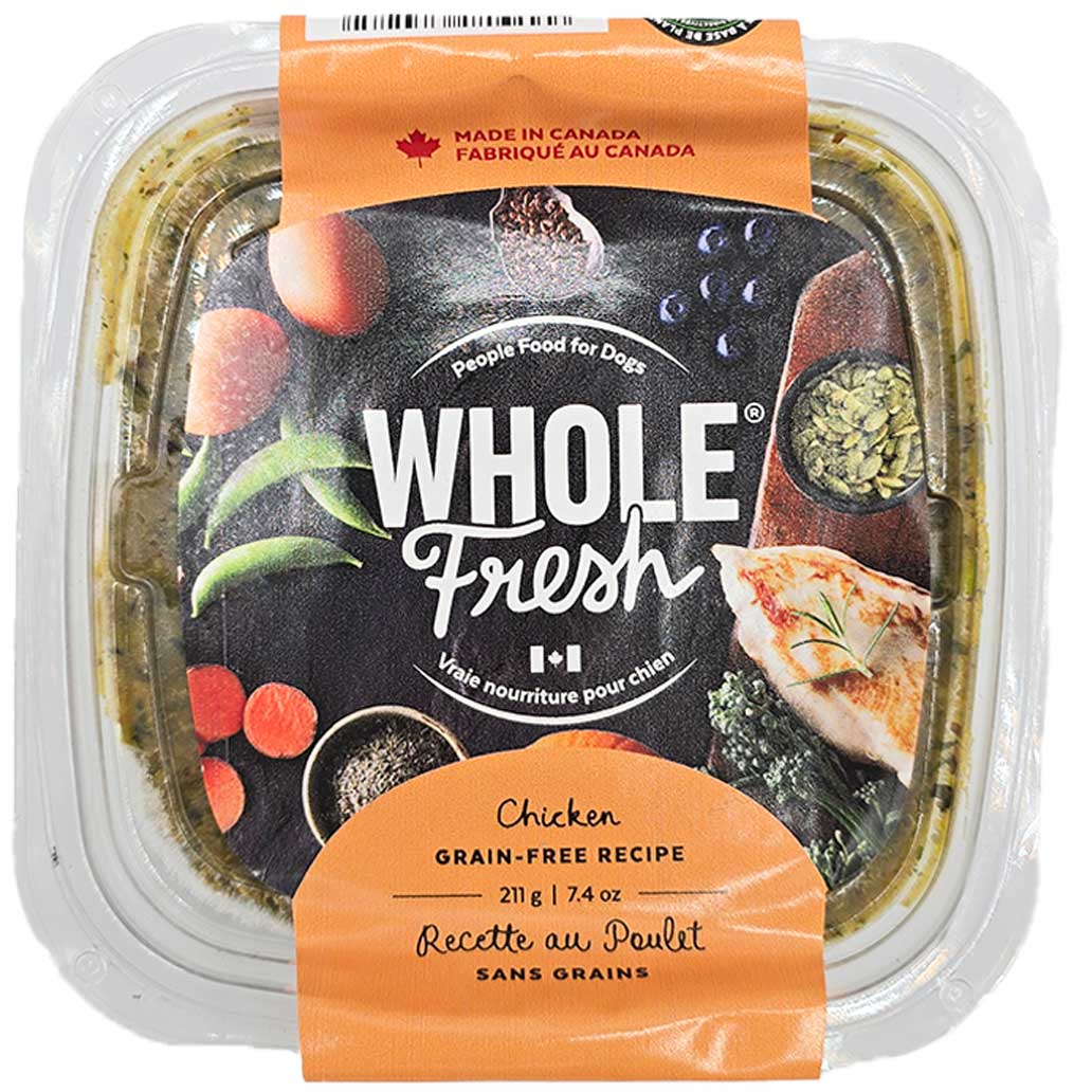 Whole Fresh (Formerly Wooftown HomeCooked Fresh) GF Dog Food - Chicken