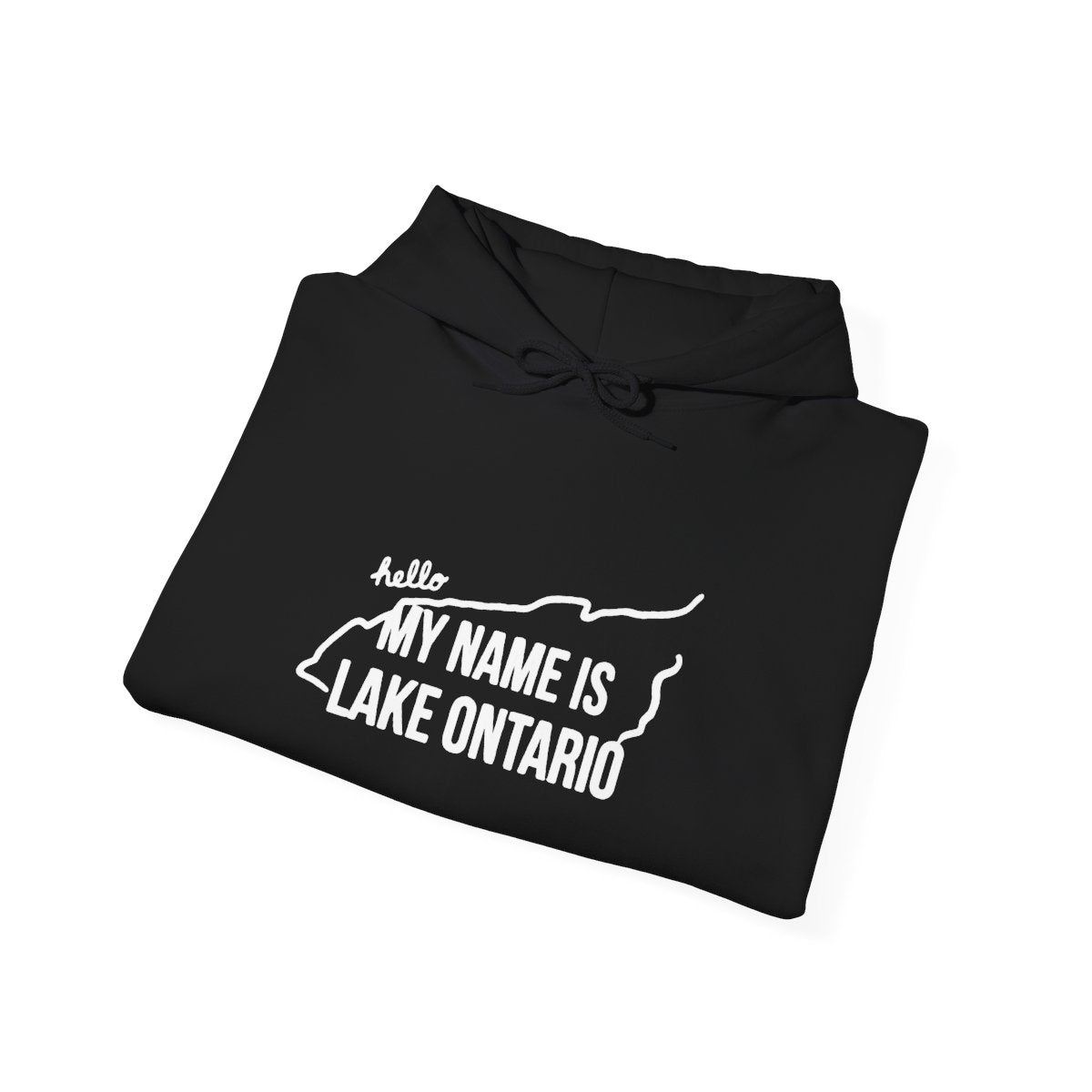 Neighbourhoodie "My Name is Lake Ontario" Human Hoodie Sweatshirt