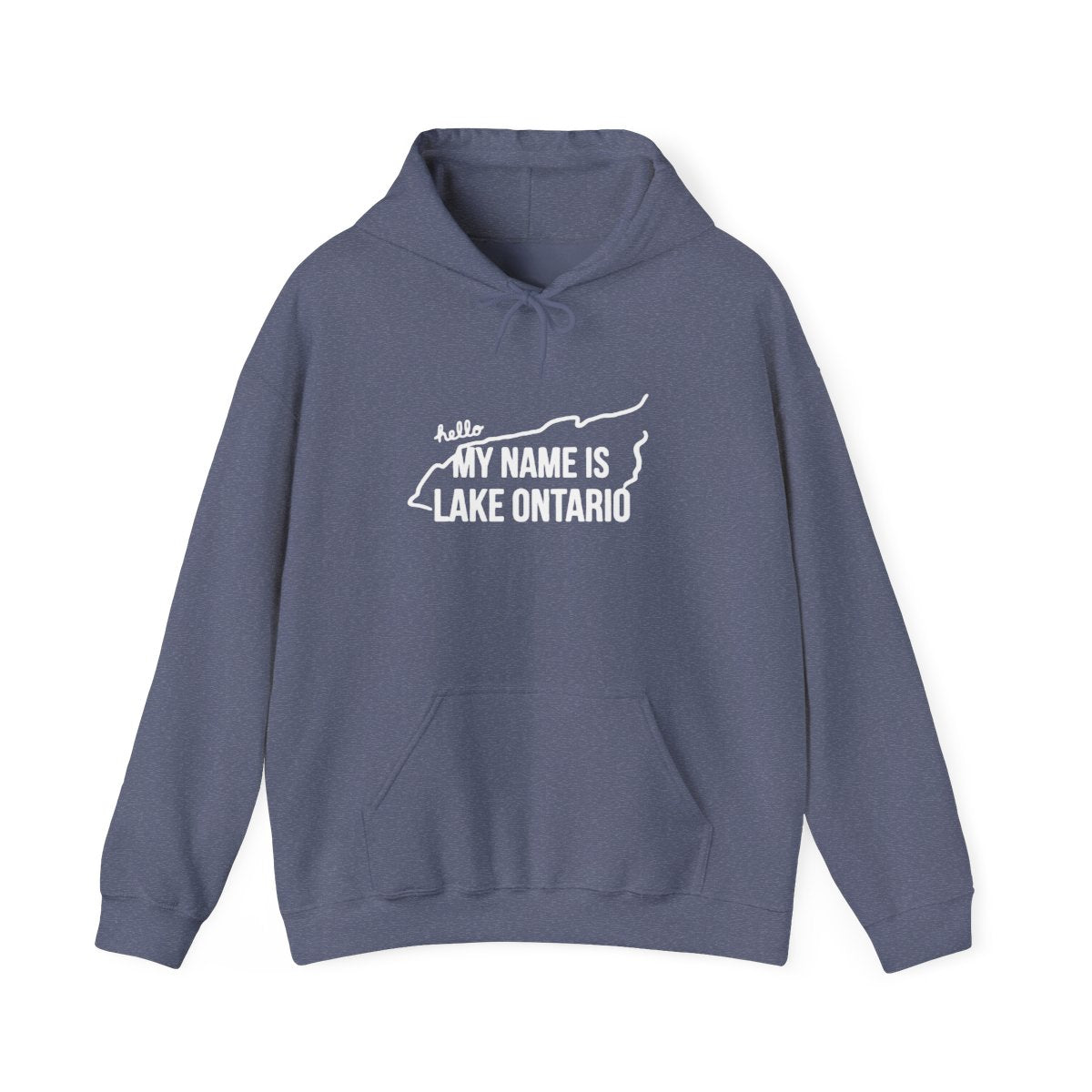 Neighbourhoodie "My Name is Lake Ontario" Human Hoodie Sweatshirt