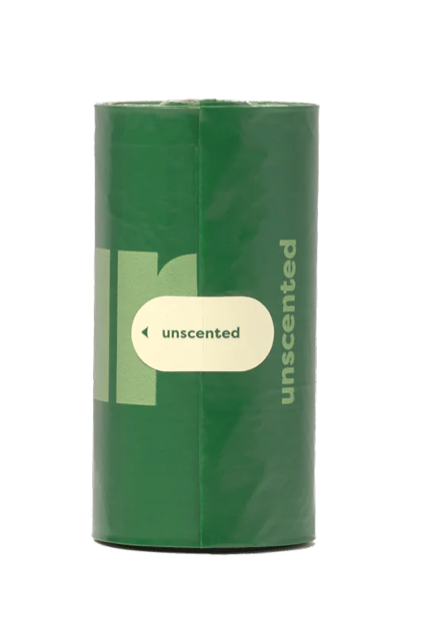 Earth Rated Single Refill Roll - Unscented (15 bags)