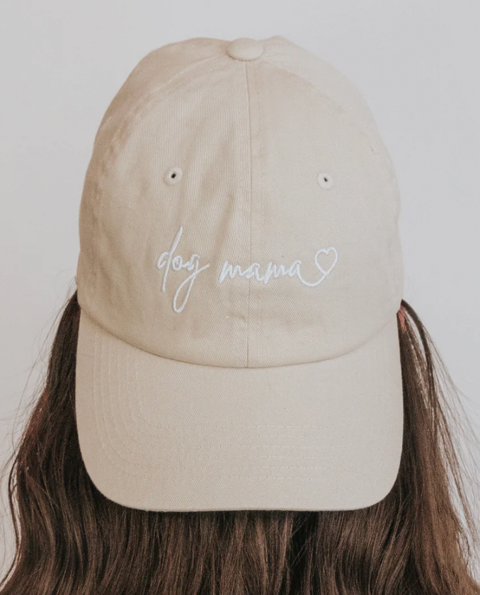 Sassy Woof &quot;Dog Mama&quot; Baseball Cap -