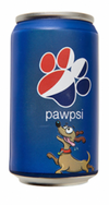 SPOT Fun Drink - Pawpsi Can Dog Toy