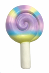 FouFouBrands FouFit Rainbow Swirl - Lollipop Latex Dog Toy