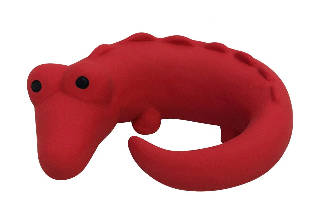 FouFouBrands FouFit Zoo Chew II - Lizard Latex Dog Toy