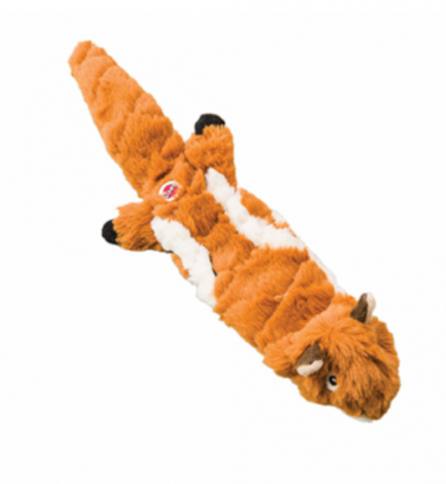 SPOT Skinneeez Extreme Quilted - Chipmunk Dog Toy