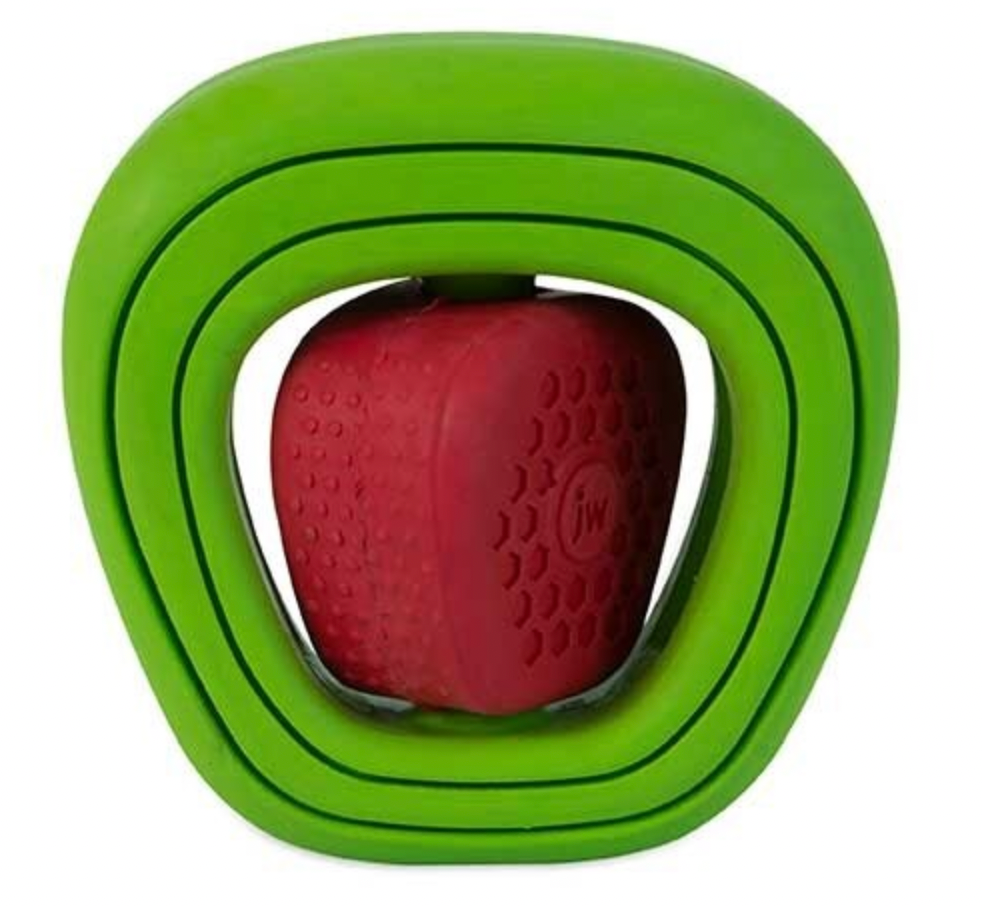 JW Apple Core Chew-Ee Dental Dog Toy