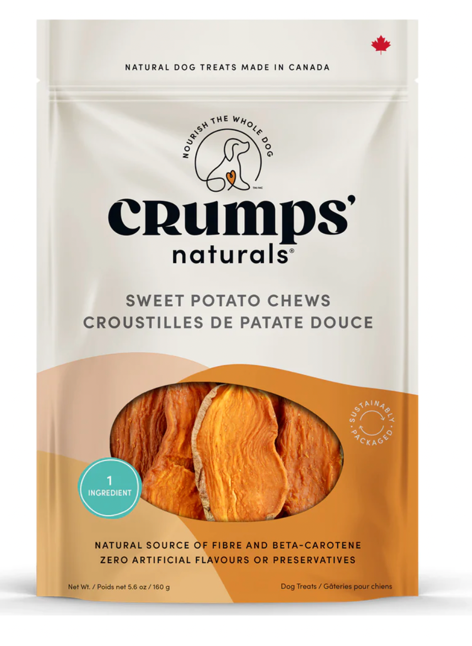 Crumps Naturals Dog Treats Sweet Potato Chews Dog Treat Wooftown