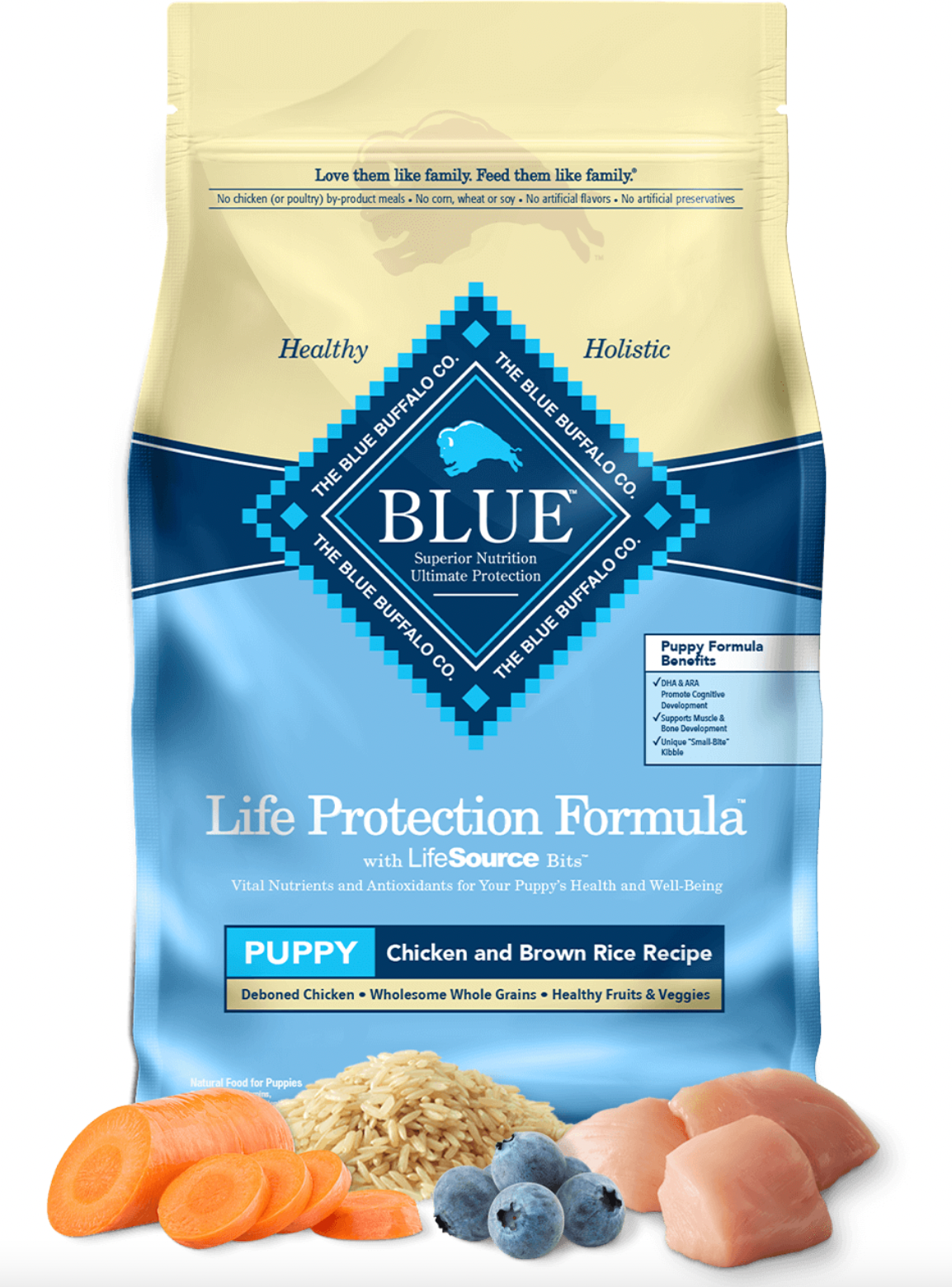 Blue Buffalo Life Protection Chicken & Brown Rice Puppy Dog Food