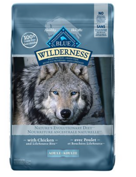 Blue Buffalo Wilderness Chicken GF Adult Dog Food Wooftown