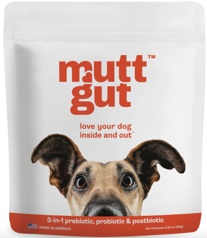 MuttGut 3-in-1 Prebiotic, Probiotic & Postbiotic Supplement for Dog