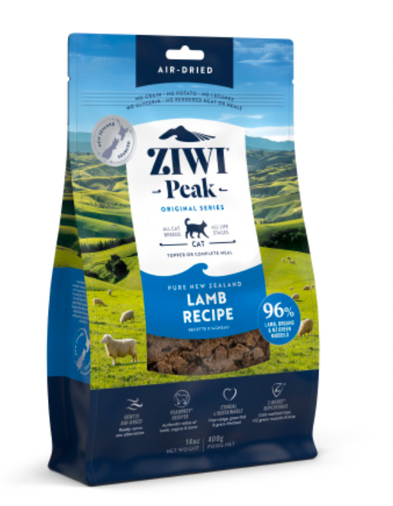 Ziwi Peak Lamb GF Cat Food (14oz/400g) - Wooftown.ca