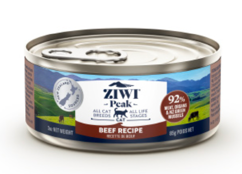 Ziwi Peak Beef GF Canned Cat Food