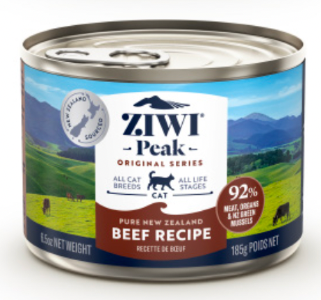 Ziwi Peak Beef GF Canned Cat Food