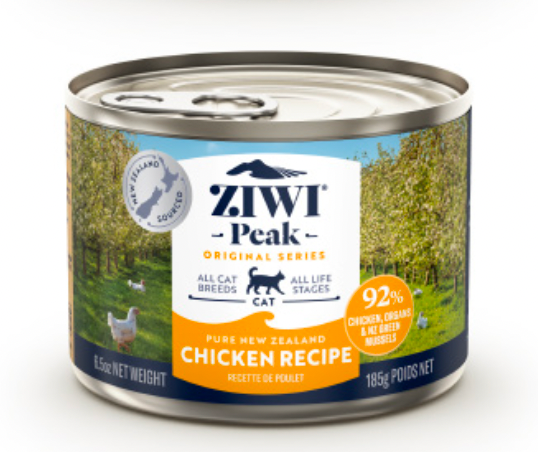 Ziwi Peak Chicken GF Canned Cat Food (6.5oz/185g)