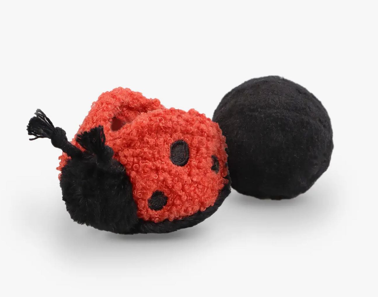 Lambwolf Ladybug Pop Dog Toy