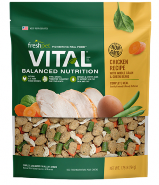 Freshpet Vital Balanced Nutrition Chicken Dog Food (794g/1.75lb)