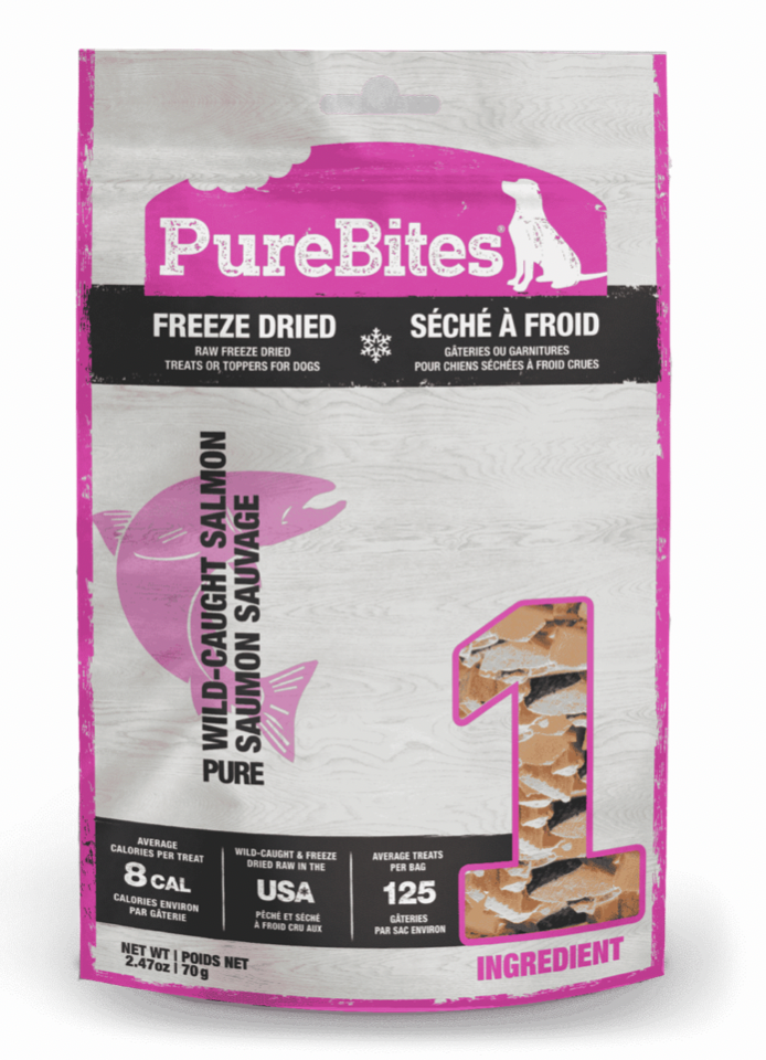 Purebites Freeze Dried Salmon Dog Treat