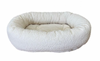 Bowsers Donut Dog Bed - Ivory Sheepskin