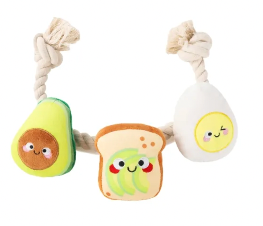 Dog toy hot sale avocado