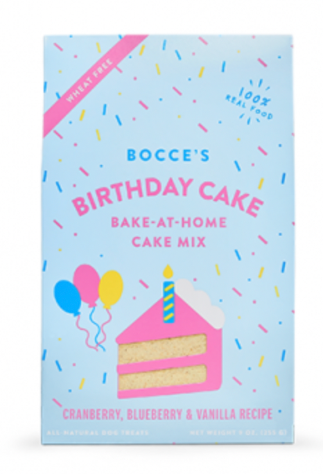 Bocce's Bakery Birthday Cake Bake-At-Home Cake Mix For Dogs (5oz/141g)