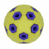 Bud&#39;z Rubber Astro Ball - Starry Yellow Dog Toy (3&quot;)